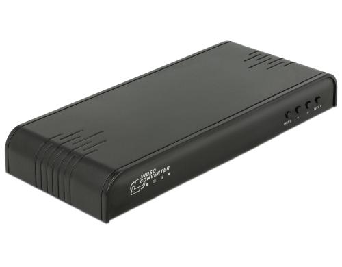 Delock Konverter CVBS, YPbPr, VGA zu HDMI High Speed HDMI, 1080x720@60Hz