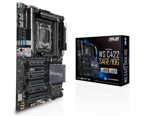 ASUS WS C422 SAGE/10G, CEB, LGA2066 Intel C422, 8x DDR4, PCI-E 3.0