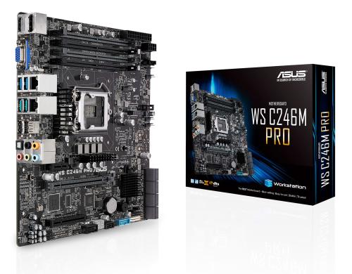 ASUS WS C246M PRO, mATX, LGA1151 Intel C246, 4x DDR4, PCI-E 3.0