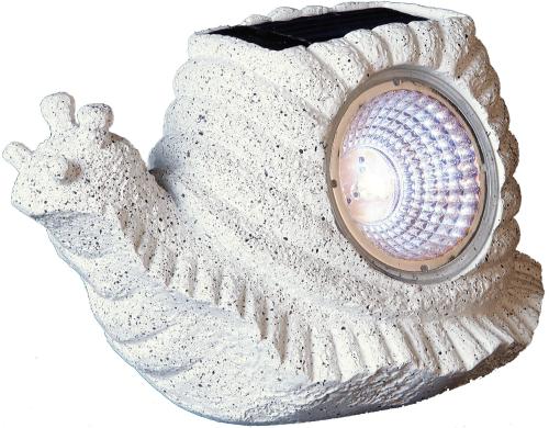 Star Trading LED Lichtspot Rocky Schnecke LxB: 16x9cm, 0.065W, sensor