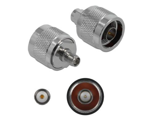 N-Stecker zu SMA-Buchse 2A 10 GHz, 50 Ohm