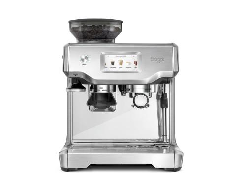 Sage Espressomaschine Barista Touch grau Bohnenbehlter 280 g, Wassertank 2.0 L