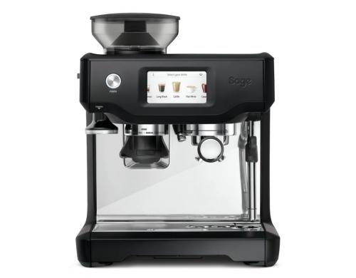 Sage Espressomaschine Barista Touch schwarz Bohnenbehlter 280 g, Wassertank 2.0 L