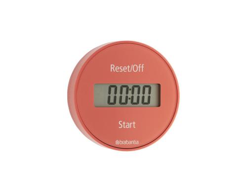 Brabantia Digitaler Kchentimer TASTY+ Terracotta Pink