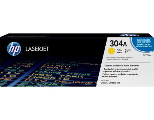 HP Toner 304A - Yellow (CC532A) Seitenkapazitt ~ 2'800 Seiten