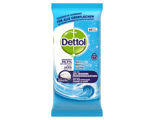 Dettol Allzweck-Reinigungstcher Ozean 60 Tcher