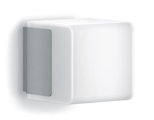 Steinel Sensorleuchte Cubo L835 8 W, 628 lm, 3000 K, IP44, silber