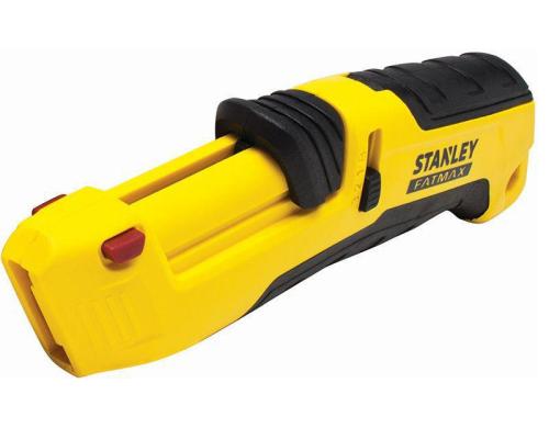 Stanley FatMax Sicherheitsmesser m.4 Kling. mit 3-Seiten-Schieber, Kunststoff