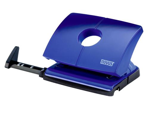 NOVUS B216 Locher blau Stanzleistung: 1.6 mm/16 Blatt