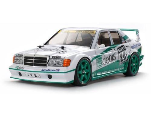 Tamiya MB 190 E 2.5 EVO II Zakspeed Debis Bausatz, 1:10, 4WD, TT01E