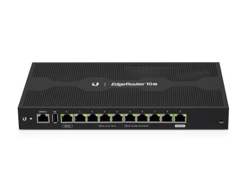 Ubiquiti EdgeRouter ER-10X : 10 Port Router 880Mhz Dualcore, 512MB, 1xConsole