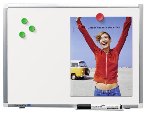 Legamaster Whiteboard Premium Plus 120x150 Emaille-Oberflche, mit Aluminiumrahmen