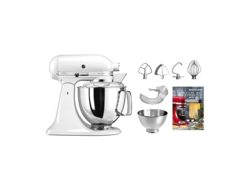 KitchenAid Kchenmaschine Artisan KSM200 w Schssel: 4.8L Inhalt, robust, stabil