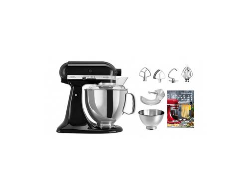 KitchenAid Kchenmaschine Artisan KSM200 sw Schssel: 4.8L Inhalt, robust, stabil