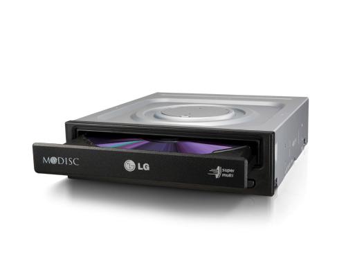 LG HLDS DVDRW 24x SATA bulk schwarz 24xDVDR, 8xDVD+RW, 6xDVD-RW, GH24NSD5