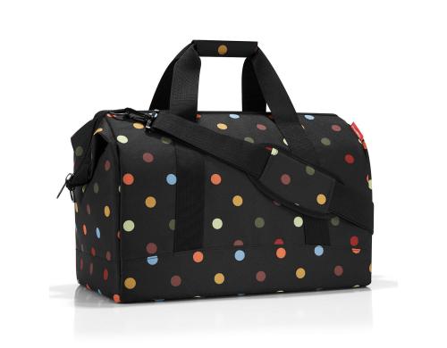 Reisenthel Schultertasche Allrounder L 30 l dots, 48 x 39.5 x 29 cm