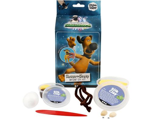 Creativ Company Foam & Silk Clay Set Shaun das Schaf Bitzer