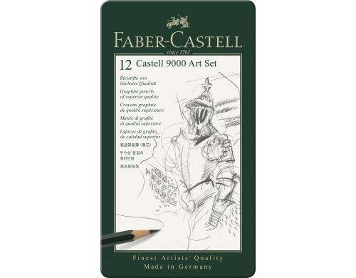 Faber-Castell  Bleistift Castell 9000 Art (8B-2H)