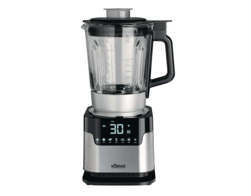 Koenig Kochmixer Soup & Steam 1000W, 1.75l, Kochen, Mixen und Dampfgaren