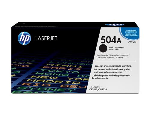 HP Toner 504A - Black (CE250A) Seitenkapazitt ~ 5'000 Seiten