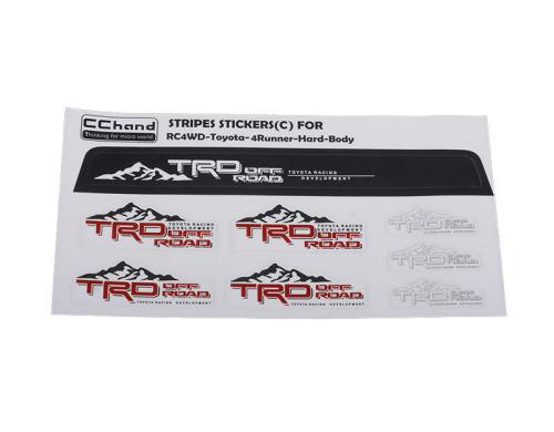 RC4WD Windshield Decals 4Runner