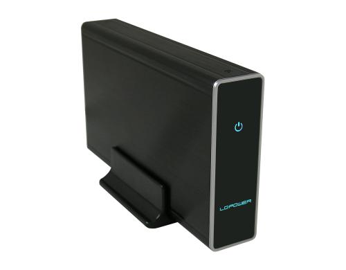 LC-Power ext. 3.5 Gehuse LC-35U3 schwarz, USB3.0, fr SATA HDD