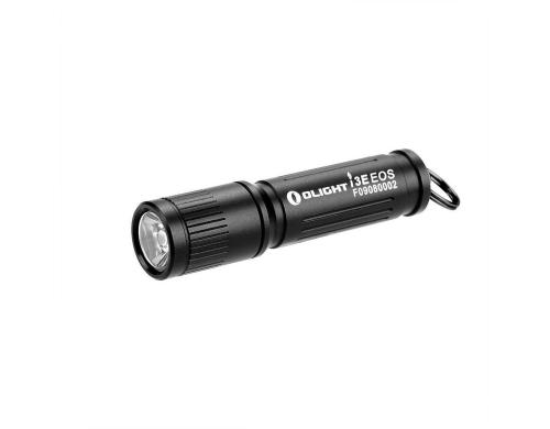 Olight I3E LED Schlsselanhnger schwarz, 90 lm, Reichweite 44m