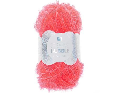 RICO Creative Bubble, neon pink 50 g, 90 m, 100 % PES