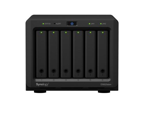 Synology DS620slim, 6-bay NAS fr 2.5 HDDs und SSDs