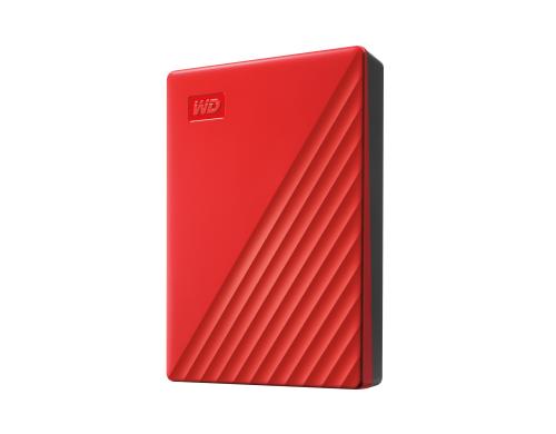 WD My Passport 2.5 4TB Rot USB 3.0, 2.5'', 19.15mm, 256-bit enrcyption