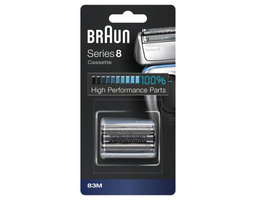 Braun Kombipack 83M zu 8er Serie silber