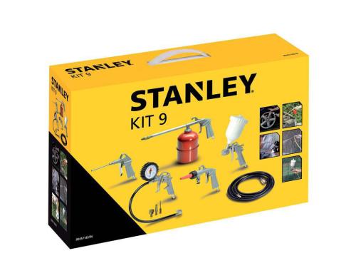 Stanley Druckluftset 9-teilig Reifenfller-Set