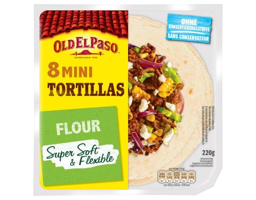 Old El Paso Mini Tortillas 220g