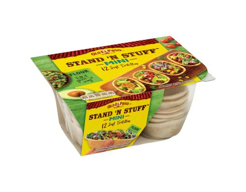 Old El Paso SnS Mini Soft Tortillas 145g