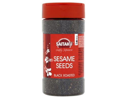 Saitaku Sesame Seeds Black Roasted 95g