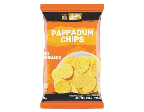 Indian Delight Pappadum Chips 75g