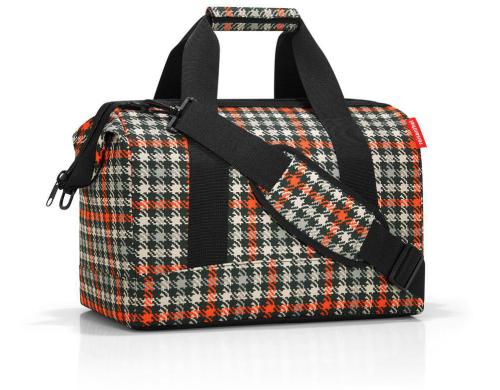 Reisenthel Schultertasche Allrounder M 18 l glencheck red, 40 x 33.5 x 24 cm