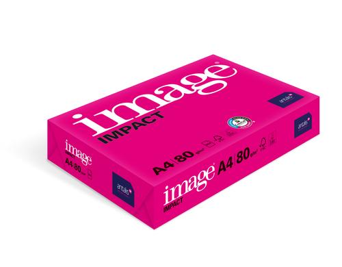 Kopierpapier Image Impact A2, hochweiss 80g/m2, Packung  500 Blatt