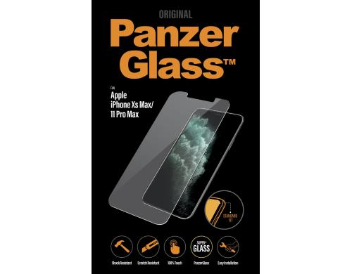 Panzerglass Displayschutz Standart Fit fr iPhone11 Pro Max