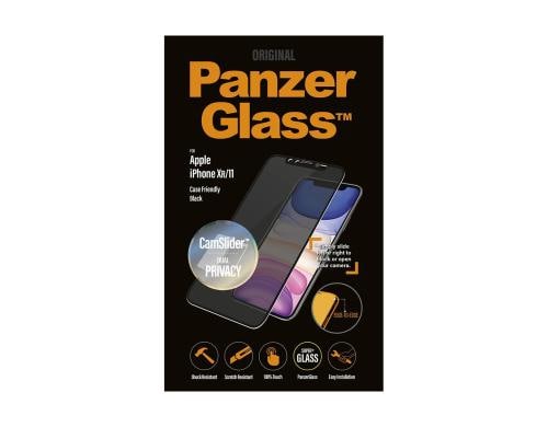 Panzerglass Displayschutz CF Priv bla camsl fr iPhone 11, privacy, cam slider