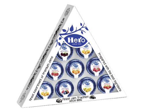 Hero Swiss Alps Konfitren Assortiment 10x28.3g