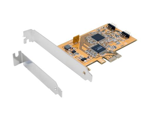 exSys EX-11057, USB 2.0 PCI-Express Karte, 3 interne Ports inkl. LP Bgel