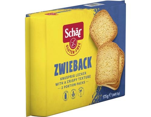 Zwieback glutenfrei 175 g