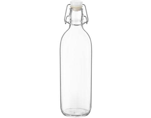 Rocco Bormioli Glasflasche 1l 6tlg. Emi mit Bgel