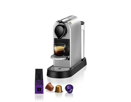 Krups Nespressomaschine XN741B.CH Citiz Citiz Silber