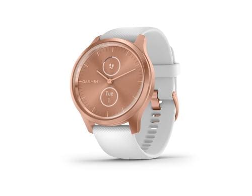 Garmin vivomove Style Rose Gold, White, Silicone