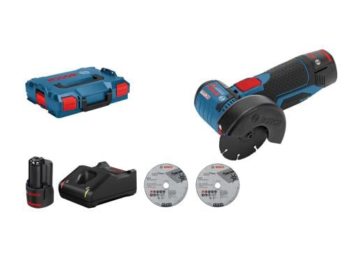 BOSCH Professional GWS 12V-76 V-EC Kit Winkelschleifer mit Akku