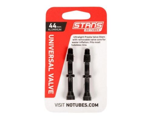 NoTubes ZTR Ventil Alu 44 mm, SCHWARZ, 2er Pack