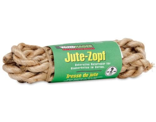 Windhager Jute-Zopf 2m, DM 12mm, natur 