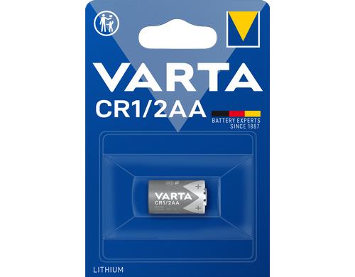 VARTA Knopfzelle CR1/2 AA, 3V, 1Stk vergl. Typ 6127, CR-14250SE, BR-1/2AA